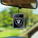 LAS VEGAS RAIDERS Air Freshener, Set of 2