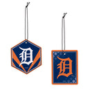 Detroit Tigers Air Freshener, Set of 2