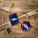 Denver Broncos Air Freshener, Set of 2