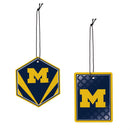 University Of Michigan Air Freshener, Set of 2