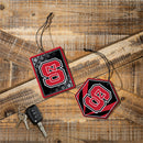 North Carolina State University Air Freshener, Set of 2