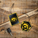University of Iowa Air Freshener, Set of 2