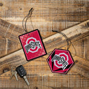 Ohio State University Air Freshener, Set of 2