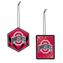 Ohio State University Air Freshener, Set of 2