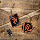 San Francisco Giants Air Freshener, Set of 2