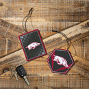University of Arkansas Air Freshener, Set of 2