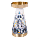 VivaStyle Gilded Meadow Candle Holder, Metal, Set of 2