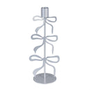 Boots & Bows Candleholders Metal Taper Bow, Set of 2