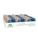 Blue Coastal Candleholder Ceramic Shell, 5"L x 2.25"H, CDU