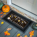Pittsburgh Steelers Flocked Coir Halloween Sassafras Switch Mat, 22"x10"