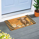 Petal & Plow Highland, Cow Coir Mat 28"x16"