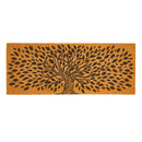 Harvest Blossom Tree Of Life Coir Mat, 60"x24"