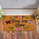 Bless This Home Coir Mat