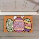 Gingham Easter Coir Mat