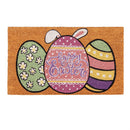 Gingham Easter Coir Mat