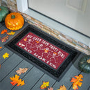 Virginia Tech Flocked Coir Halloween Sassafras Switch Mat, 22"x10"