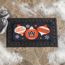 Auburn University Holiday Flocked Coir Sassafras Switch Mat, 22"x10"