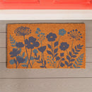 VivaStyle Gilded Meadow Coir Mat, 30"L x 18"H