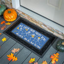 St Louis Blues Flocked Coir Halloween Sassafras Switch Mat, 22"x10"