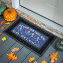 Buffalo Bills Flocked Coir Halloween Sassafras Switch Mat, 22"x10"