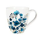 VivaStyle Gilded Meadow Coffee Cup Ceramic Cup O' Java, 17oz, Gift Box