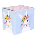 Bunny Blooms Coffee Cup Ceramic Sculpted Flower with Bunny Handle, 17.5oz, Gift Box