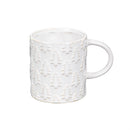 Winter Grove Coffee Cup Artisanal Ceramic Christmas Tree Motif