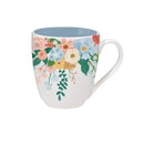 What She Shed Coffee Cup Ceramic Cup O' Java, Florals, 17oz, Gift Box