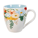 What She Shed Coffee Cup Ceramic Cup O' Java, Florals, 17oz, Gift Box