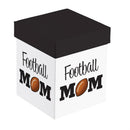 Red, White, & Bloom Sports Coffee Cup Ceramic Cup O' Java, Football Mom, 17oz, Gift Box