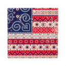 Americana BOHO by JG, Set Of 4 Coasters