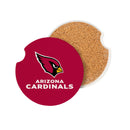 Arizona Cardinals Car Coaster Set, 2pc