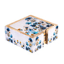 VivaStyle Gilded Meadow Coasters, Set of 4
