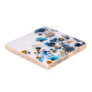 VivaStyle Gilded Meadow Coasters, Set of 4