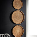 NAPA Home & Garden, CANE RATTAN ROUND TRAY, SET OF 3,DB200