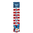 Patriotic Butterfly Door Banner