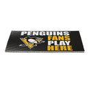 Pittsburgh Penguins Fan PVC Mat, 28"x16"