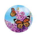 Lilac & Butterfly 16"D Door Decor