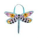 Courtly Check Dragonfly Shaped Door Decor