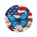 Patriotic Butterfly PVC16"D Door Decor