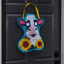 Winky Blinky Welcome Y'all Cow LED Door Decor
