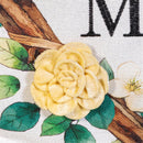 Floral Wreath Mr. & Mrs. Shaped Door Decor