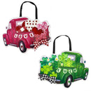 Truck Full Of Love & St. Patrick's Day Truck Reversible Door Décor