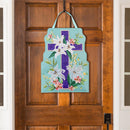 Easter Cross & Patriotic Cross Reversible Door Decor