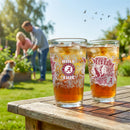 University of Alabama 16oz Glass pint, Set of 2