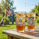New Orleans Saints 16oz Glass pint, Set of 2