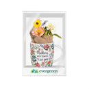 Heart Of The Home Mother Drinkware Gift Set Ceramic Cup and Table Decor, 10oz, Gift Box