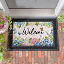 Hydrangea & Butterfly Embossed Mat