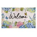 Hydrangea & Butterfly Embossed Mat