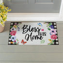 Bless This Home Embossed Mat